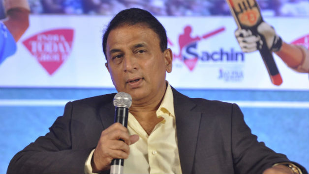 Gavaskar in a press conference