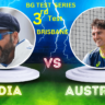 INDIA VS AUSTRALIA