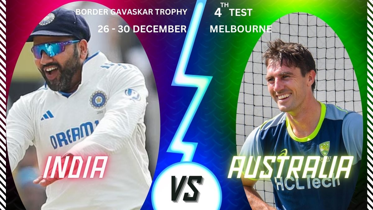 India VS Australia 4th Test Melbourne