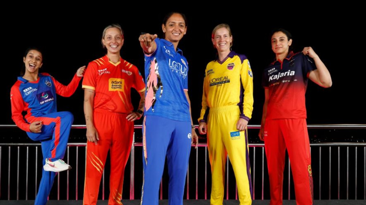 WPL 2026 captains and trophy