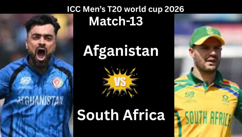 South Africa Defeated Afganistan in super over in ICC Men's T20 world cup 2026
